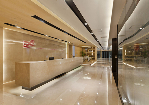 荣胜金融中心办公室装修设计