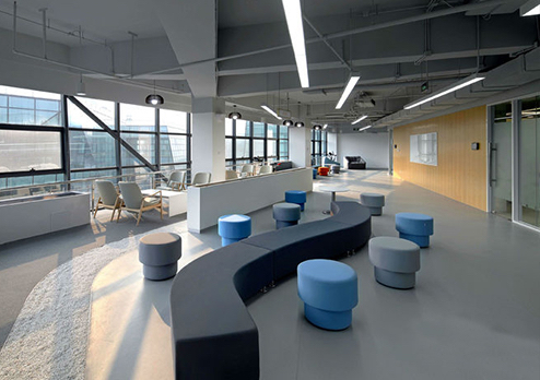 示途传媒公司办公室装修设计