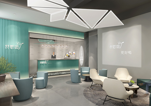 办公室设计及展厅设计装修-广州市赞着喝餐饮管理有限公司